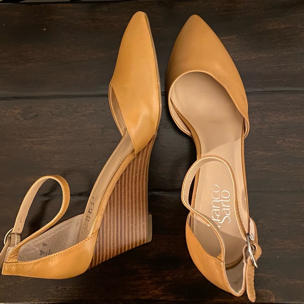 Beautiful Ankle Tie Wedges